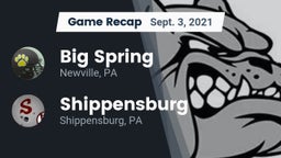 Recap: Big Spring  vs. Shippensburg  2021