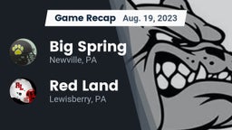 Recap: Big Spring  vs. Red Land  2023