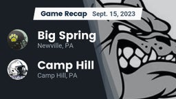 Recap: Big Spring  vs. Camp Hill  2023