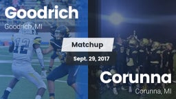 Matchup: Goodrich  vs. Corunna  2017