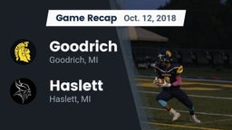 Recap: Goodrich  vs. Haslett  2018