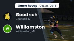 Recap: Goodrich  vs. Williamston  2018