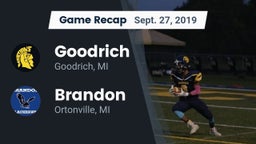 Recap: Goodrich  vs. Brandon  2019
