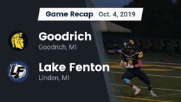 Recap: Goodrich  vs. Lake Fenton  2019