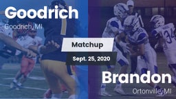 Matchup: Goodrich  vs. Brandon  2020