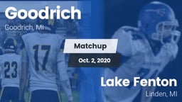 Matchup: Goodrich  vs. Lake Fenton  2020