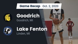 Recap: Goodrich  vs. Lake Fenton  2020