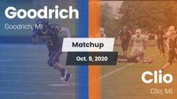 Matchup: Goodrich  vs. Clio  2020