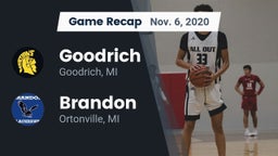 Recap: Goodrich  vs. Brandon  2020