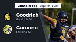 Recap: Goodrich  vs. Corunna  2021