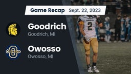 Recap: Goodrich  vs. Owosso  2023