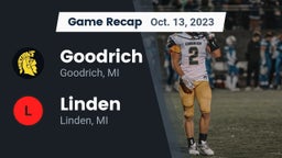 Recap: Goodrich  vs. Linden  2023
