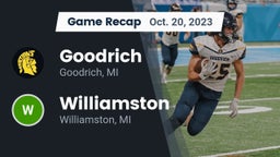 Recap: Goodrich  vs. Williamston  2023