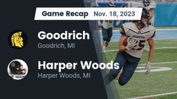 Recap: Goodrich  vs. Harper Woods  2023