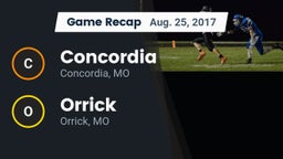 Recap: Concordia  vs. Orrick  2017