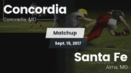 Matchup: Concordia High vs. Santa Fe  2017