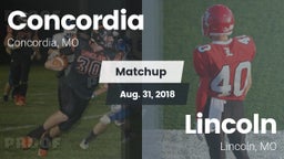 Matchup: Concordia High vs. Lincoln  2018