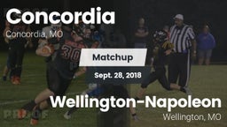 Matchup: Concordia High vs. Wellington-Napoleon  2018