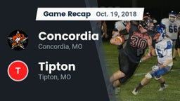 Recap: Concordia  vs. Tipton  2018