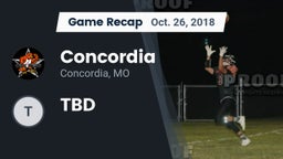 Recap: Concordia  vs. TBD 2018