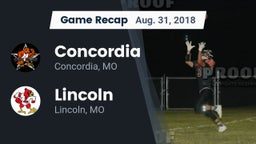 Recap: Concordia  vs. Lincoln  2018