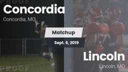 Matchup: Concordia High vs. Lincoln  2019