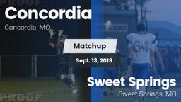 Matchup: Concordia High vs. Sweet Springs  2019