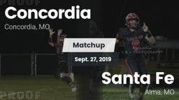 Matchup: Concordia High vs. Santa Fe  2019