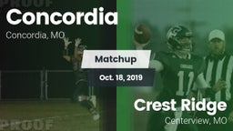 Matchup: Concordia High vs. Crest Ridge  2019