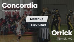 Matchup: Concordia High vs. Orrick  2020