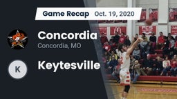 Recap: Concordia  vs. Keytesville  2020