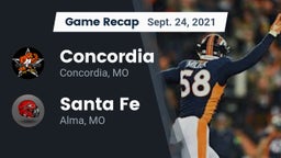 Recap: Concordia  vs. Santa Fe  2021