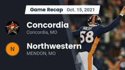 Recap: Concordia  vs. Northwestern  2021