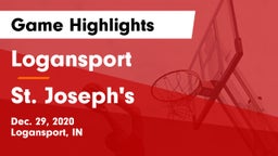 Logansport  vs St. Joseph's  Game Highlights - Dec. 29, 2020