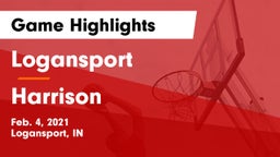 Logansport  vs Harrison  Game Highlights - Feb. 4, 2021