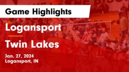 Logansport  vs Twin Lakes  Game Highlights - Jan. 27, 2024