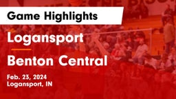 Logansport  vs Benton Central  Game Highlights - Feb. 23, 2024