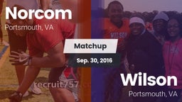 Matchup: Norcom  vs. Wilson  2016