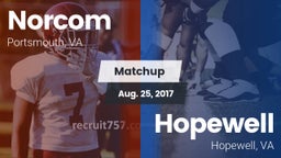 Matchup: Norcom  vs. Hopewell  2017