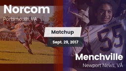 Matchup: Norcom  vs. Menchville  2017