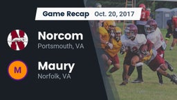 Recap: Norcom  vs. Maury  2017