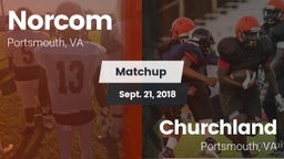 Matchup: Norcom  vs. Churchland  2018