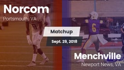 Matchup: Norcom  vs. Menchville  2018