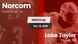 Matchup: Norcom  vs. Lake Taylor  2018
