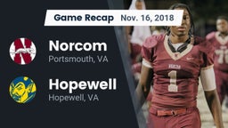 Recap: Norcom  vs. Hopewell  2018