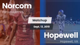 Matchup: Norcom  vs. Hopewell  2019