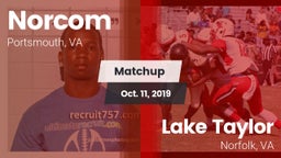 Matchup: Norcom  vs. Lake Taylor  2019