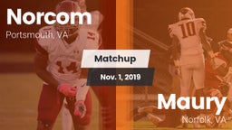 Matchup: Norcom  vs. Maury  2019