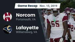 Recap: Norcom  vs. Lafayette  2019