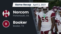 Recap: Norcom  vs. Booker  2021